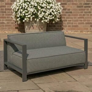 Ibiza Garden Sofa - 2 Seater - Zinc Grey