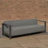 Ibiza Garden Sofa - 3 Seater - Zinc Grey
