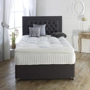 Sicily Pillow Divan Bed - 2000 Platform Top - Sizes Available