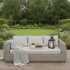 Skala Outdoor 3 Seater Sofa Light Rattan
