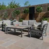 Vancouver Garden Sofa Set - 2 Seater - Dove Grey